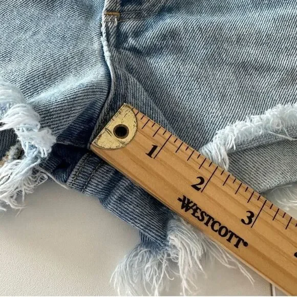 AGOLDE Parker vintage Jean shorts Festival Denim size 28 - Picture 15 of 15